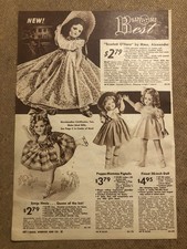 VTG RARE 1940 s Christmas Sears Catalog Page ...