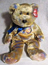 Ty Beanie Buddy Clubby III Bear 14" Tall Very Soft MWMT Free Shipping