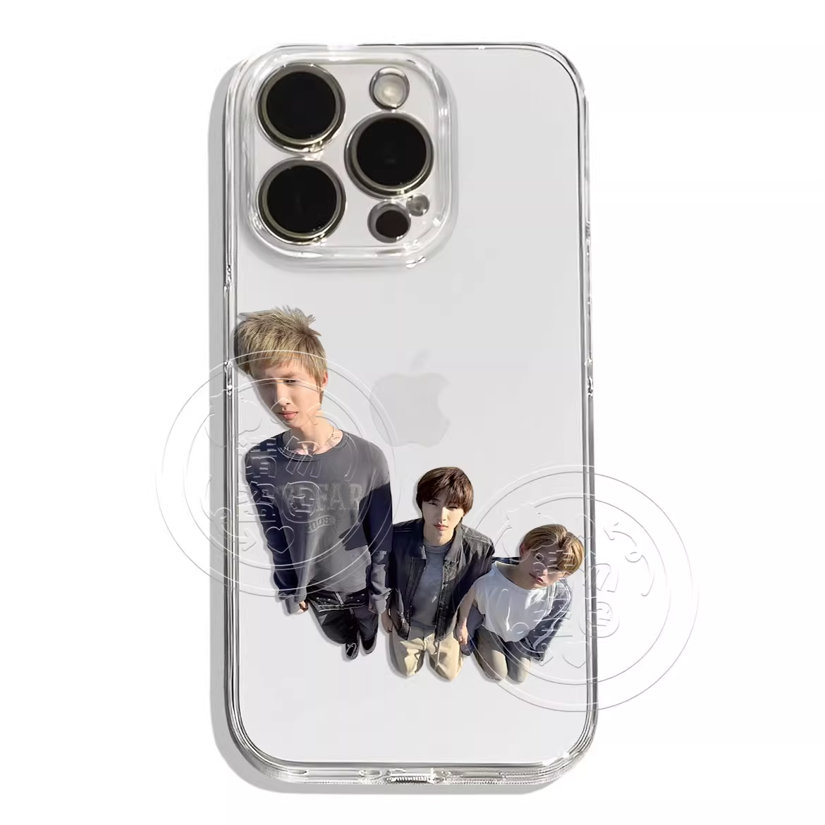 CORTIS MARTIN JAMES JUHOON FUNNY CLEAR TRANSPARENT PHONE CASE KPOP