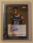 Cedric Coward 2025-26 Topps Chrome SP Autograph Rookie RC - Grizzlies 🔥