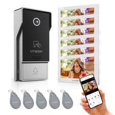 WLAN Video Intercom System 7'' Touch Monitor Video Door Doorbell Access Control