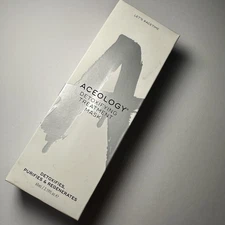 Aceology Detoxifying Treatment Mask Full Size 2.19oz, 65ml Brand New 