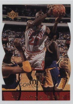 1998 Upper Deck mjx MJ Timepieces Red 457/2300 Michael Jordan #84 HOF 06xk