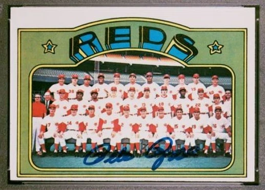 Tarjeta Hi # firmada por el equipo Topps Pete Rose Reds 1972 651 PSA 6 ADN 10 Auto Pop 1/1 Foto 4 de 4