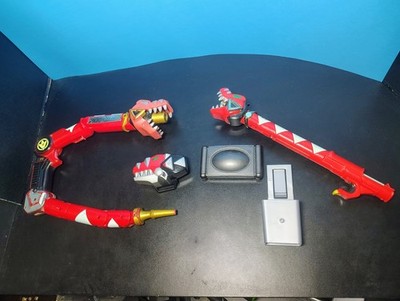 DX Bandai Power Rangers Dino Thunder Morpher And Weapons Toy Lot