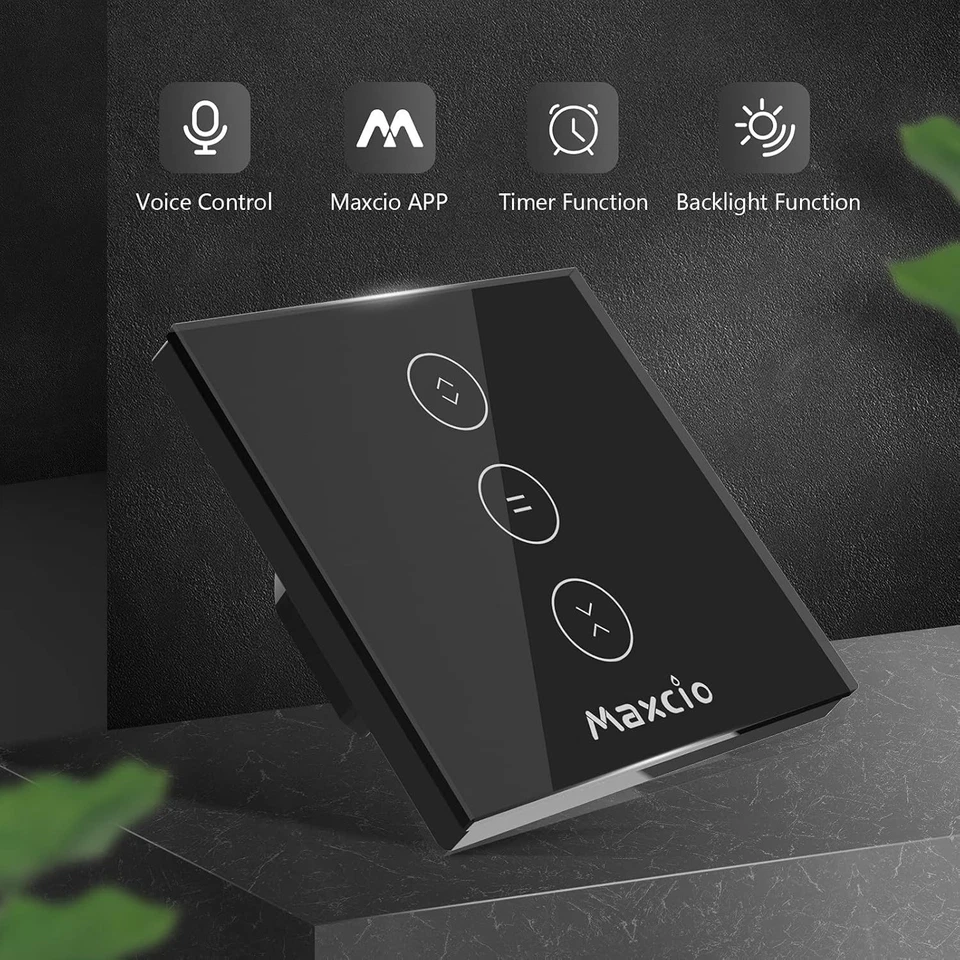 Interruttore Tapparelle WiFi Maxcio Smart Switch per Tapparelle Elettriche - Immagine 2 di 4