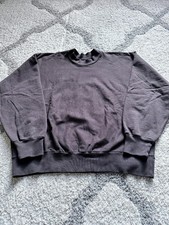 Black Yeezy Jesus Is King Crewneck Blank Kanye West