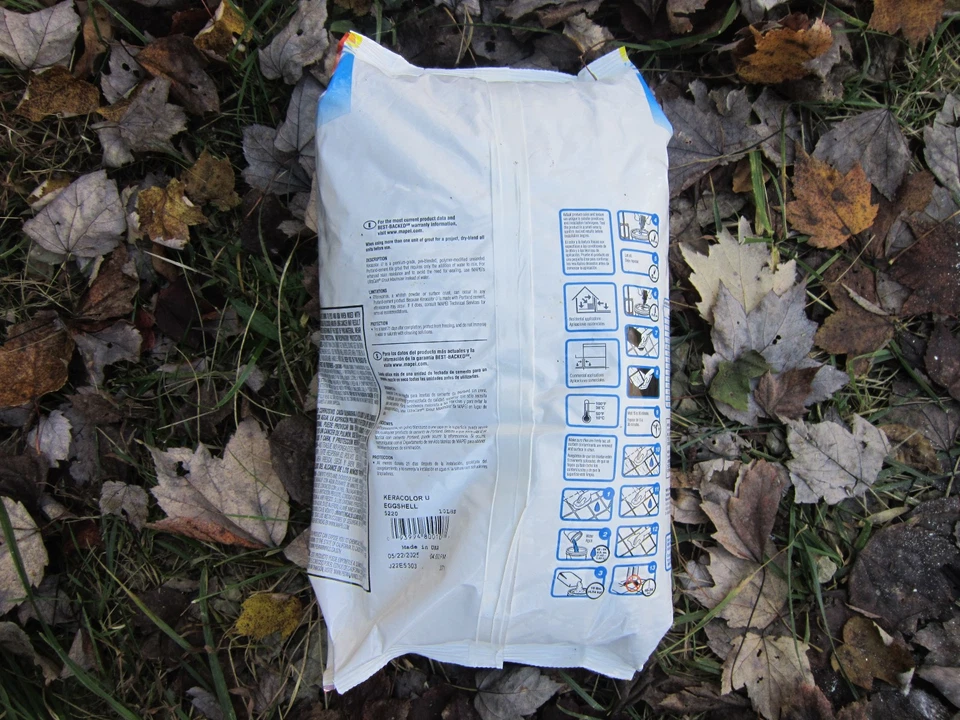 Mapei Unsanded Grout Eggshell 10 Pound Bag - Image 2 of 3