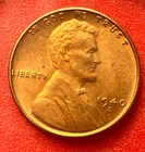 1940-D Lincoln Wheat Cent Penny GEM RD BU From an Original Bank Roll