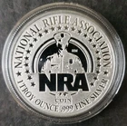 1oz Silver NRA Round in a Capsule