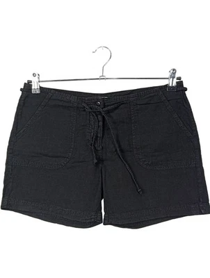 IDENTIC Short moulant Dames Pantalon court T EU 40 noir style décontracté - Photo 1/4