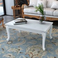 Vidaxl Couchtisch 100X60X42 Cm Hochglanz-Weiß Neu