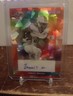 2024 Leaf Vivid Football - Ismail Mahdi - Red C4acked Ice  Auto #d 3/3 Bookend 