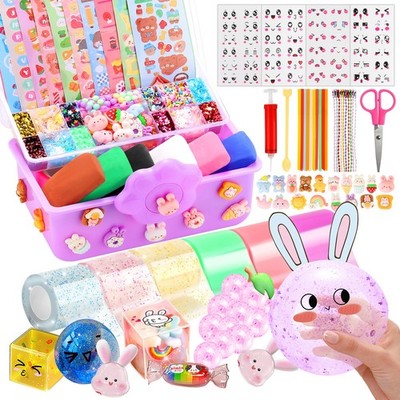 Lokuc Nano Tape Bubble Kit for Kids with Box, 19.7Ft Nano Tape Squishy Maker ...