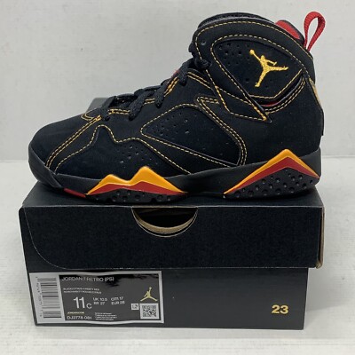 Jordan 7 Citrus Pre School Size 11c New DJ2778-081 Air Jordan