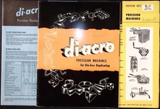 1953 Diarco Precision Machines for Die-less Duplicating Brochure