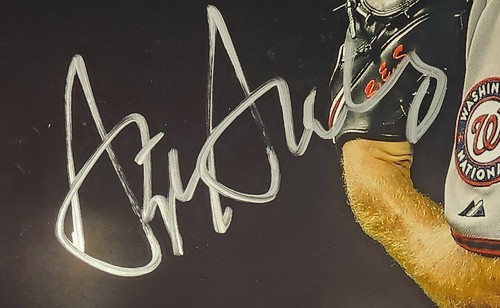 Stephen Strasburg Washington Nationals Signed 11x14 Photo w/JSA COA - Picture 2 of 4