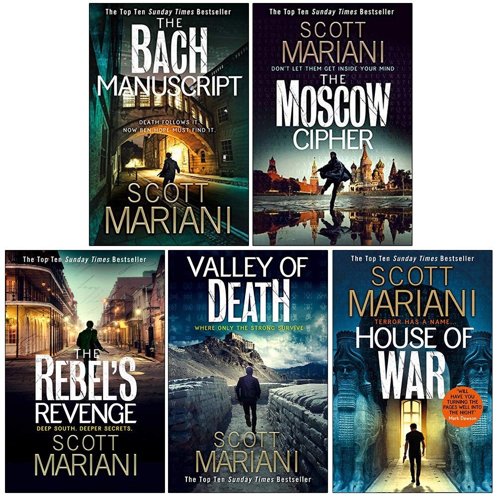 Ben Hope Series 4 Collection 4 Books Set by Scott Mariani Rebel’s Revenge, Death - Image 4