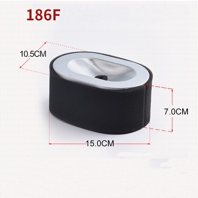 1x for 10hp Diesel Engine Cleaner Element 186 Air Filter 186F 186FA 186FE 186FAE