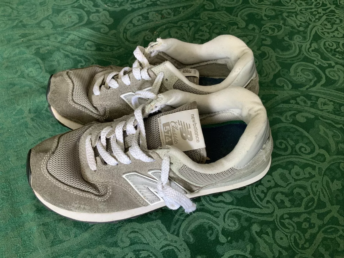 New balance 574 cheap grey reflective