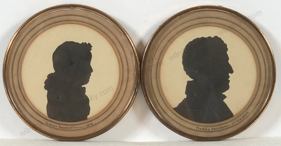 "Albert Froment, playmate of Napoleon's son", three unique portraits, 1813/1816 - Image 4 of 4