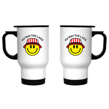 SUNDERLAND HA'WAY THE LADS TRAVEL MUG STAINLESS STEEL INSULATED TEA COFFEE