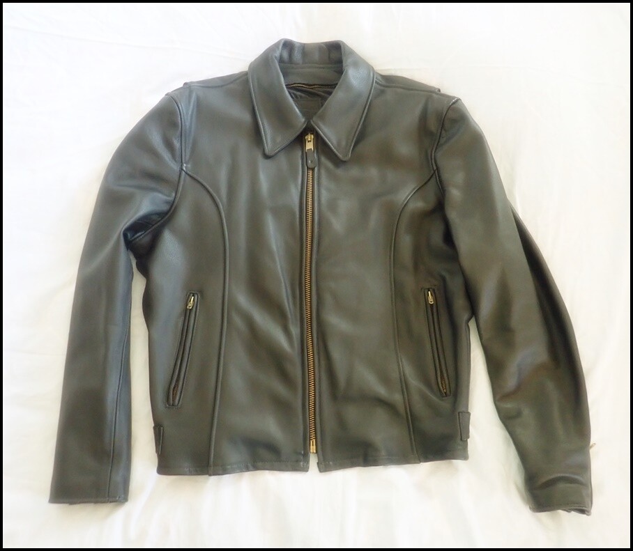 Vintage Branded Garments [Orchard] Steerhide Leather Motorcycle