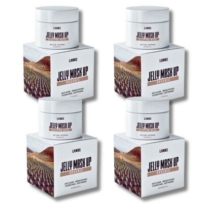4x Mask Jelly Lanos Up Organic Acne Skin Sleeping 20g Facial Reduce Softening