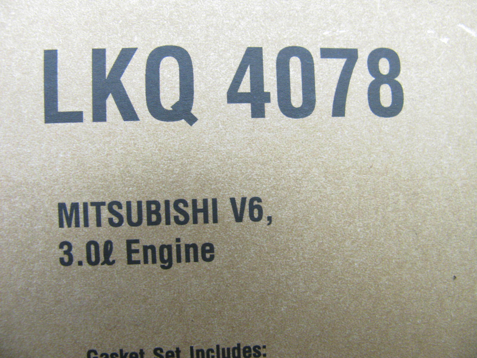 Felpro LKQ4078 Valve Cover Exhaust Manifold Gasket Set For MITSUBISHI