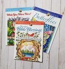 Creative Haven Adult Coloring Books - Set Of 3