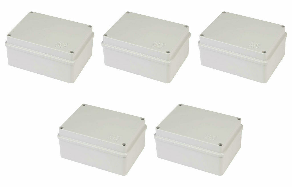 1 Pack - Gewiss Gw 44 206 Junction Box Ip56 Screwed Lid Grey 150 X 110 X 70Mm No Holes - Image 11