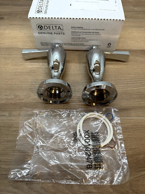 Delta H568 Dorval Lever Handle Kit, Chrome *READ*