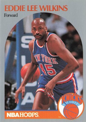 1990 Hoops #211 Eddie Lee Wilkins New York Knicks | eBay