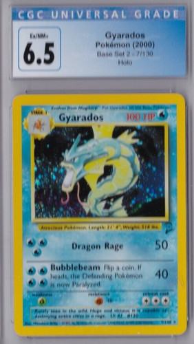 Gyarados graded CGC 6.5 for sale on eBay