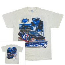 Vintage NASCAR Checkered Flag Sports MARK MARTIN No. 6 VIAGRA Medium T-Shirt