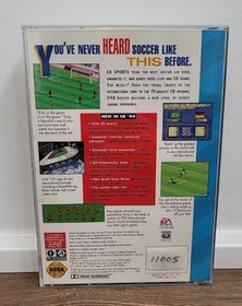 FIFA International Soccer (Sega CD, 1993) TESTED CIB