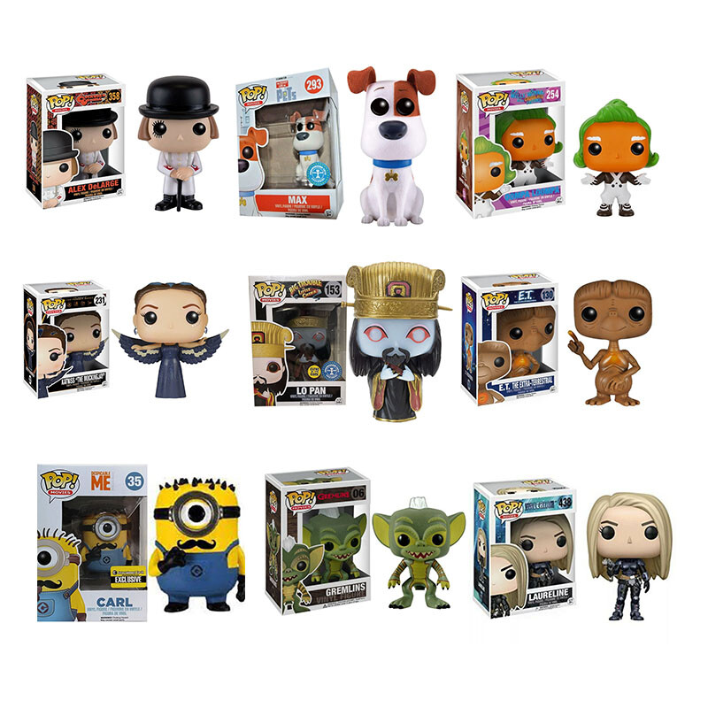 DISPONOBILI VARI PERSONAGGI POP! FUNKO IN VINILE SERIE MOVIES DA COLLEZIONE XX