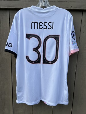 PSG UEFA Champions League 2021-22 Visitor Messi 30 Nike Dri PSG UEFA Champions League 2021-22 Visitor Messi 30 Nike Dri