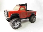 Tonka Pressed Steel Red Night Striker Pickup Truck Vintage 1989