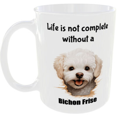 BICHON FRISE TASSE LUSTIG HUNDBESITZER ICH GESCHENK FÜR MEINEN FREUND KAFFEE TEETASSE HAUSTIERLIEBHABER