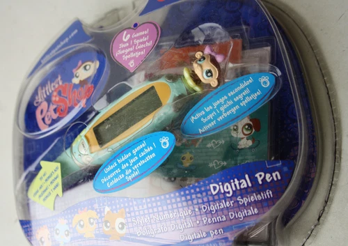 2007 LITTLEST PET SHOP DIGITAL PEN VIRTUAL PET GAMES TIGER ELECTRONICS HASBRO - Bild 5 von 5