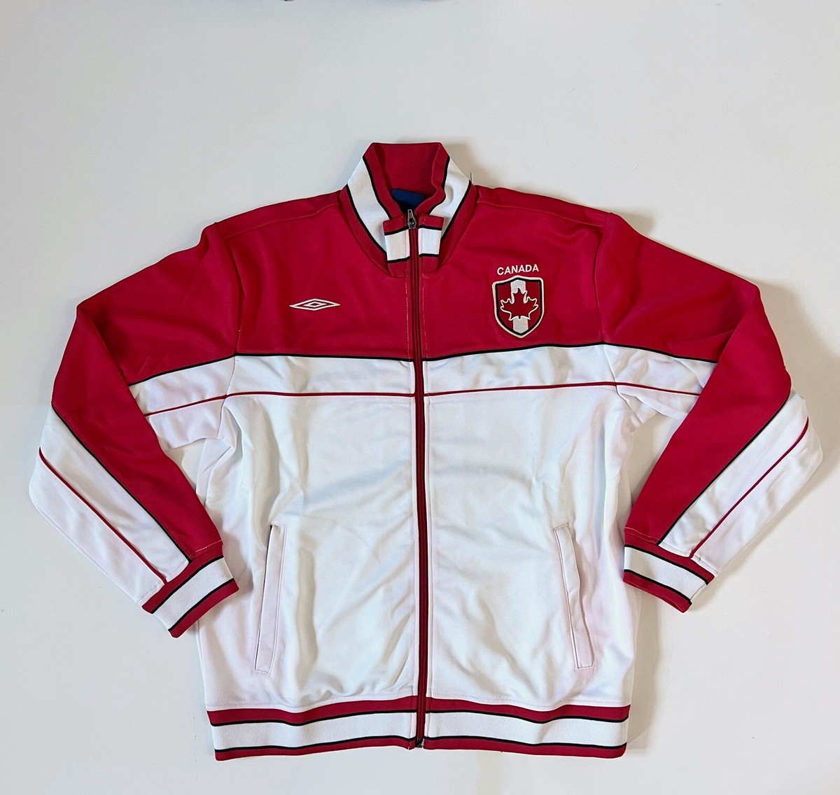 team canada UMBRO jacket soccer swimming Olympic ￼￼ track And