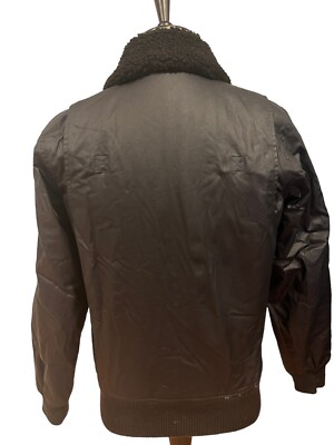 WIP CARHARTT Mens Waxed Cotton Falcon Jacket Blanket Lined Navy
