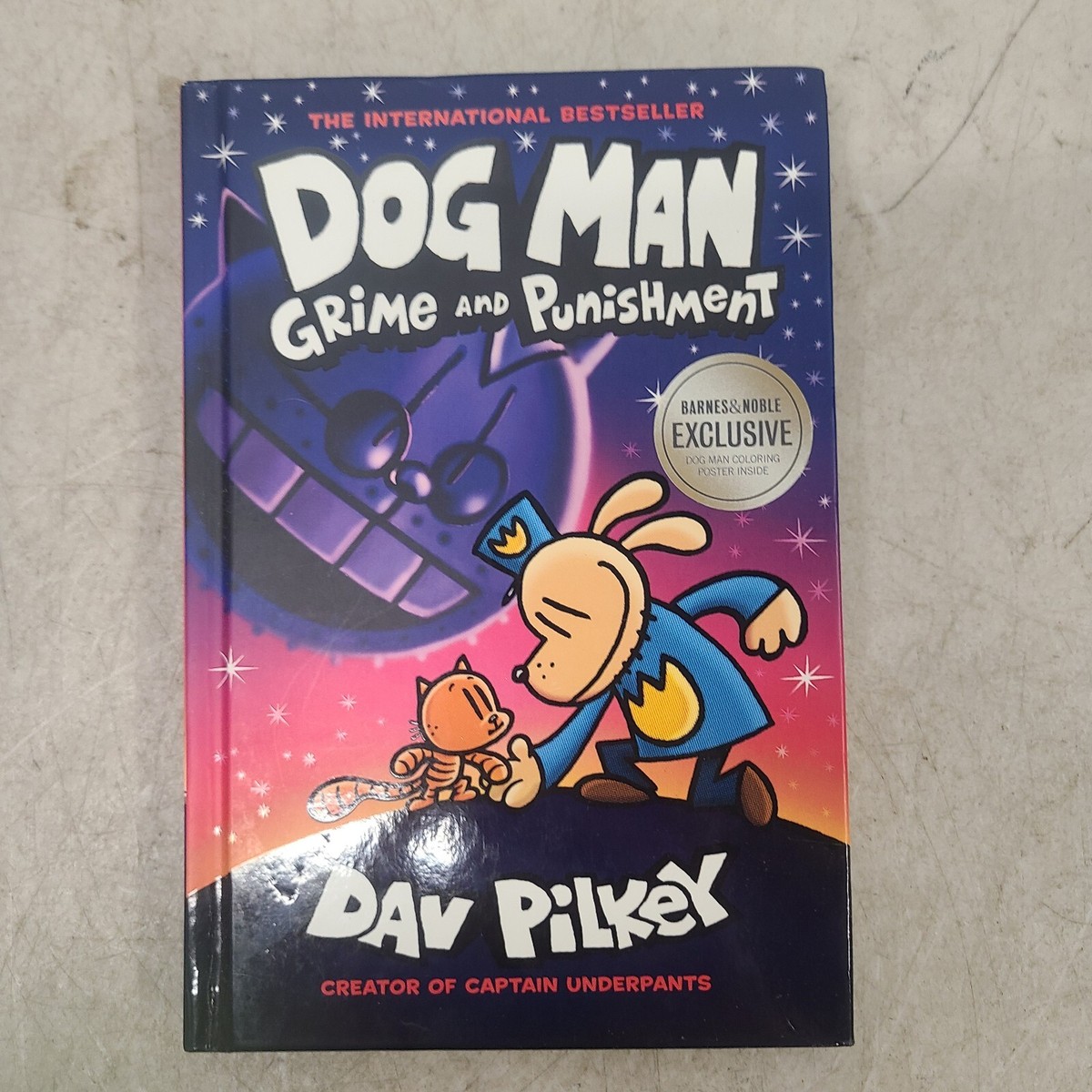 Dog Man Ser.: Grime and Punishment by Dav Pilkey (2020, Hardcover