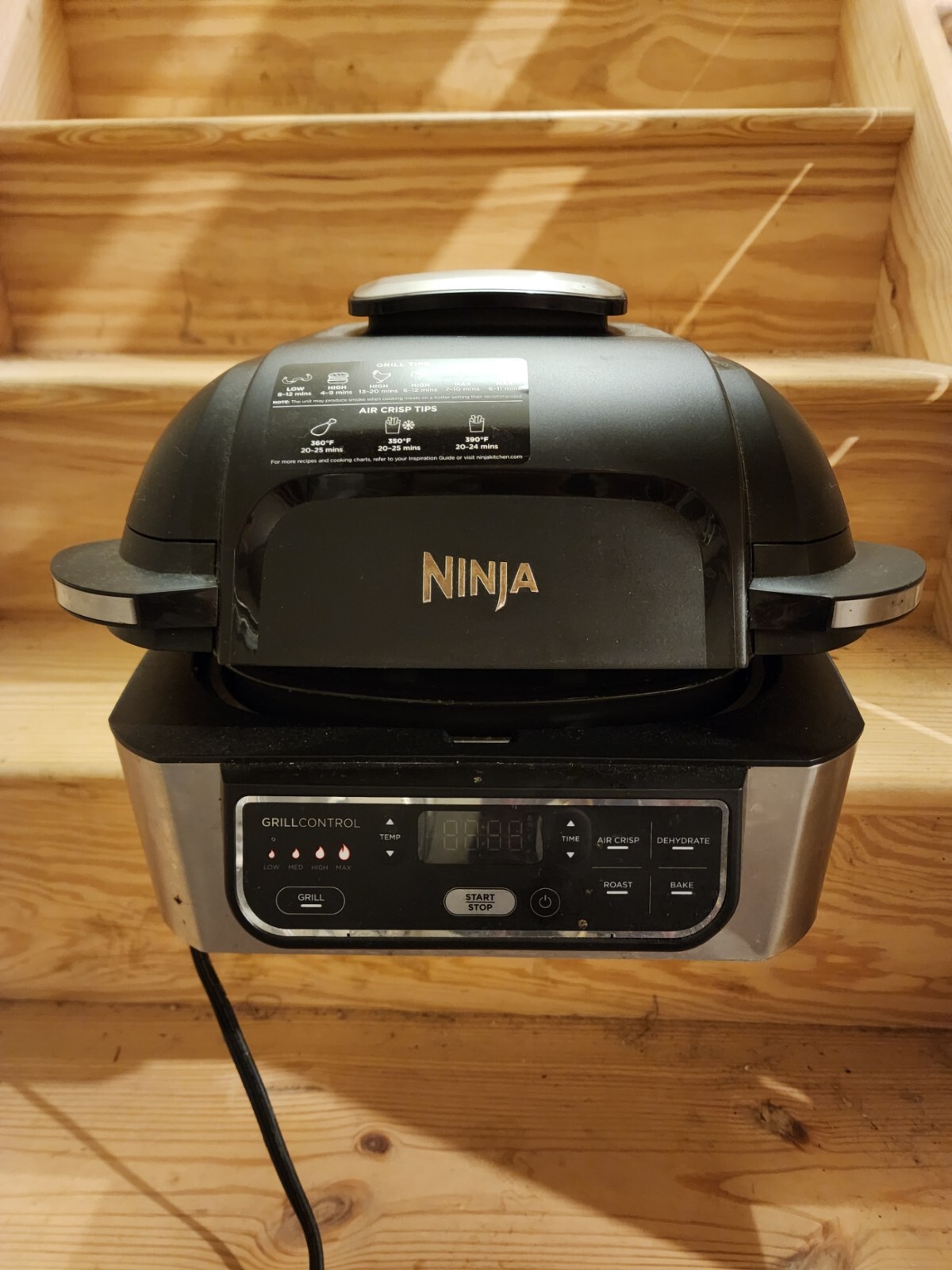 Ninja Foodi 5in1 Indoor Grill (AG302), Air Fry, Roast & Bake eBay