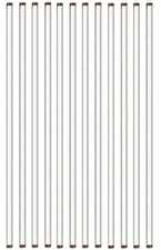 ABGIL BOROSILICATE GLASS STIRRING RODS. PACK OF 12 UNITS IN A BOX