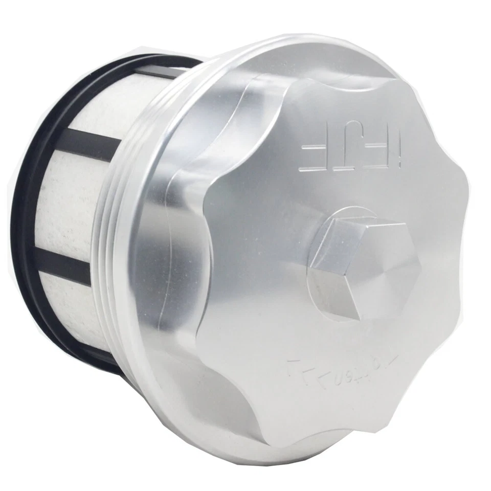 Filtro de combustível com tampa para Ford 7.3L V8 99-03 E350 F250 F350 F450 F550 Super Duty - Imagem 3 de 4