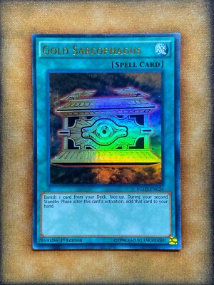 Yugioh Gold Sarcophagus YGLD-ENC26 Ultra Rare 1st Ed LP