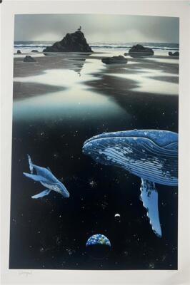 William Schim Schimmel Sands of Time Hand Signed Limited Serigraph