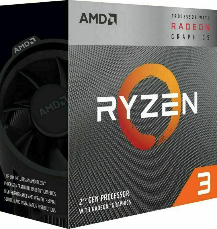 CPU AMD Ryzen 3 3200G with Vega 8 Graphics AMD Ryzen 3 3200G CPU R3 3.6 GHz Processors with Radeon Vega 8